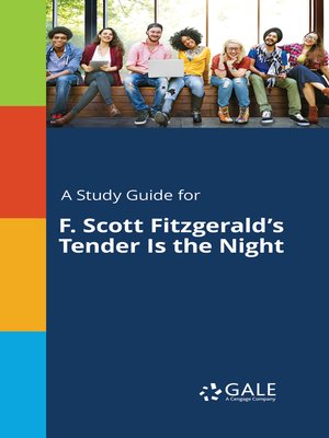 cover image of A Study Guide for F. Scott Fitzgerald's "Tender Is the Night"